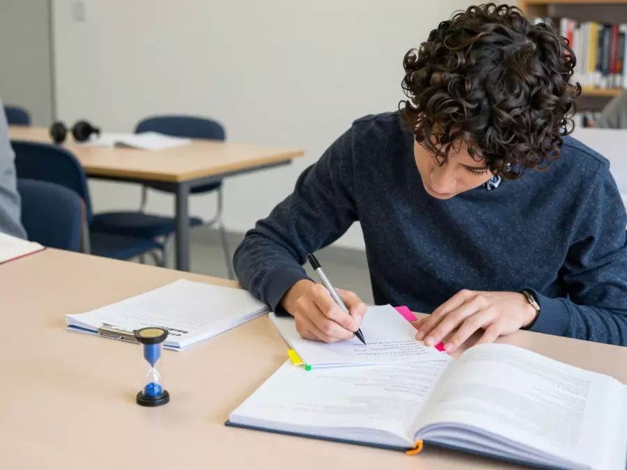 Graphique de la tâche académique IELTS 1 avec les tendances mises en évidence et les points de données sélectionnés