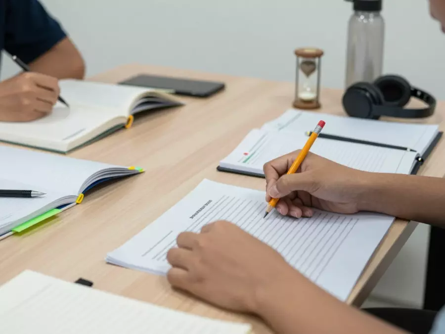 Rencana penulisan Akademik IELTS dengan catatan data Tugas 1 dan peta argumen Tugas 2