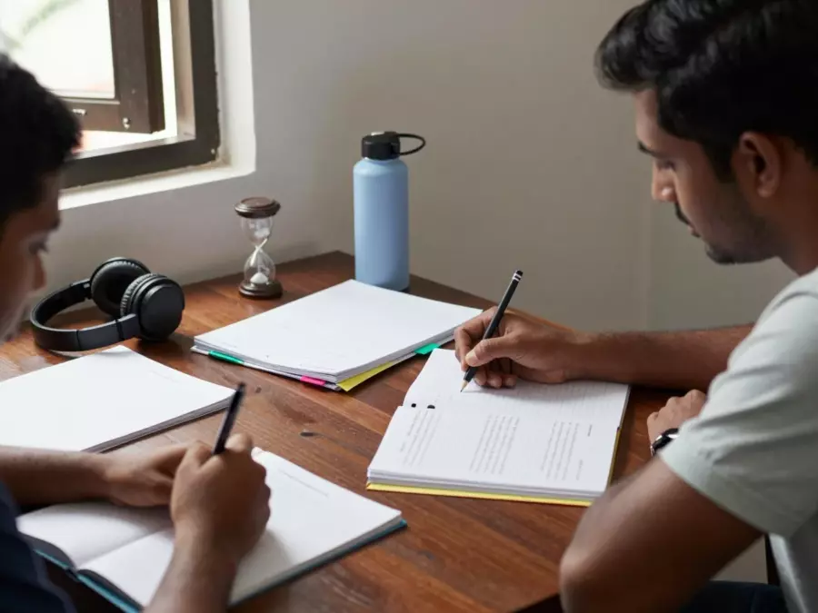 IELTS ලිවීමේ කාර්ය සැලැස්ම, ප්රොම්ප්ට් නොවන සිතියම්, ඡේදය සමඟ නැවත බලන්න චෙක්පත්