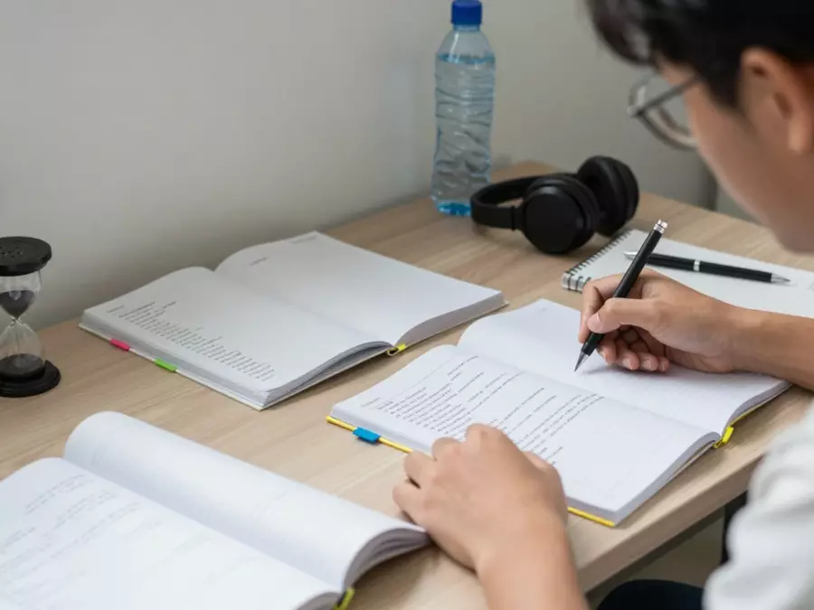 แผนงานการเขียน IELTS พร้อมบันทึกย่อ แผนที่ย่อหน้า และการตรวจสอบการแก้ไข