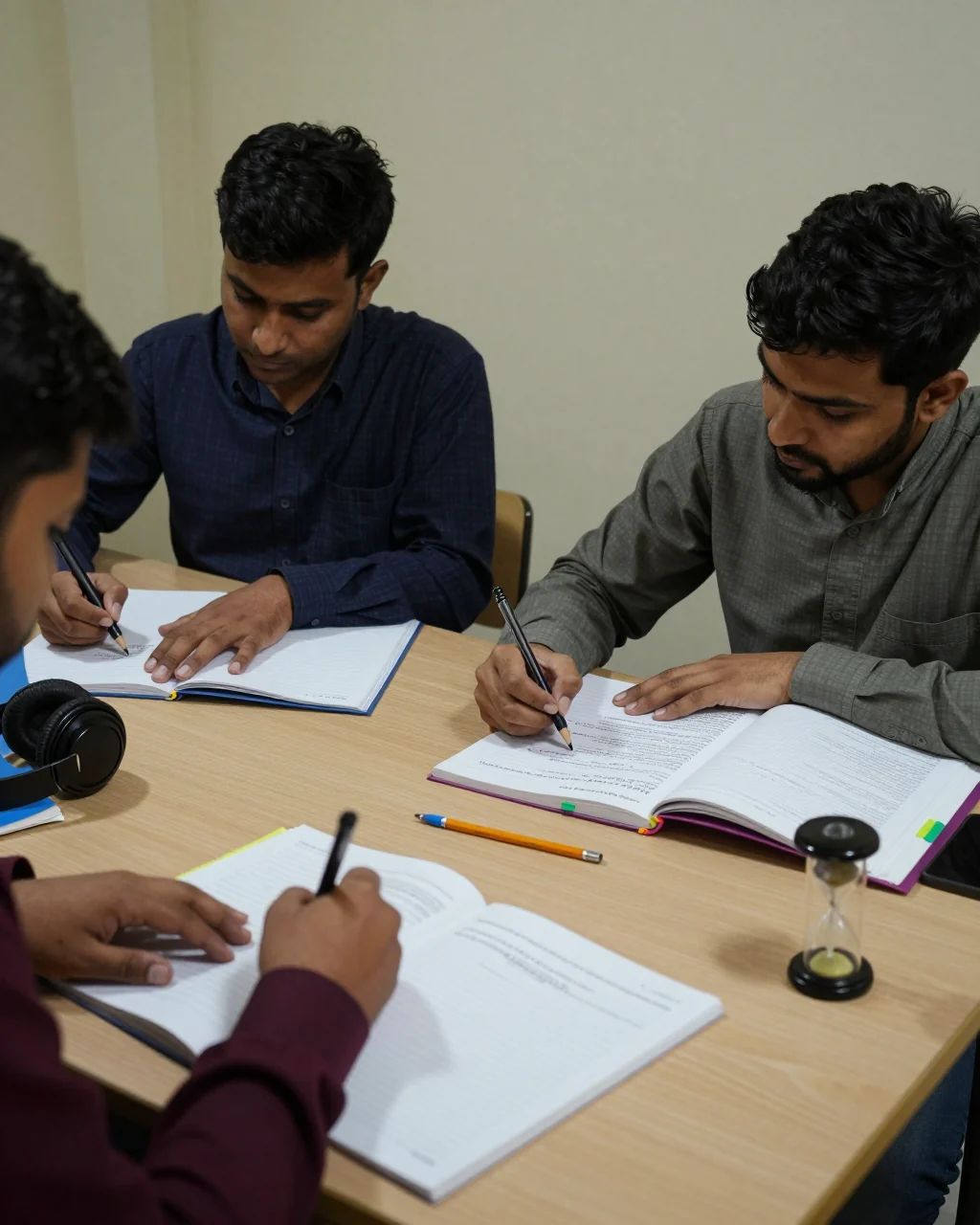 IELTS سیکھنے والا سبق کے نوٹ اور ماڈیول پلانز کے ساتھ ایک آن لائن کورس کا مطالعہ کر رہا ہے